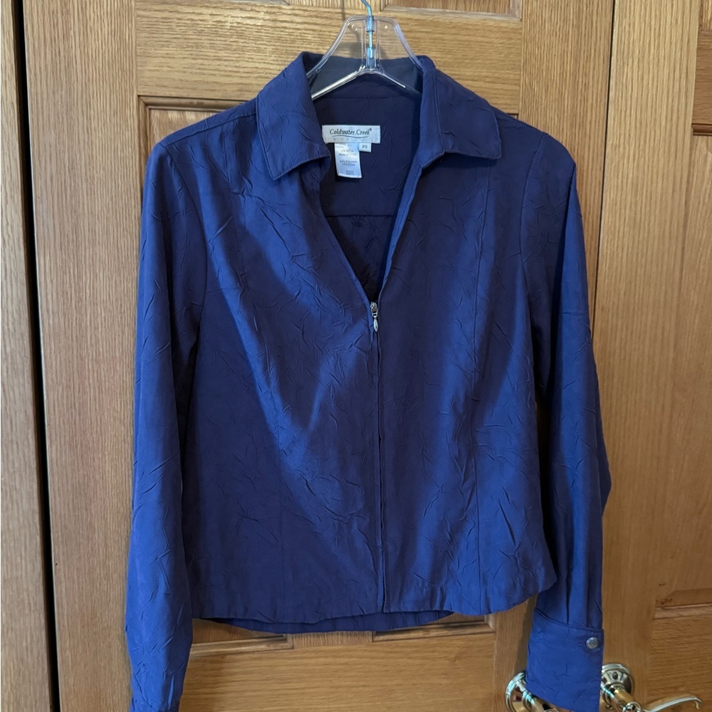 Y2K Coldwater Creek Women's Purple Jacket